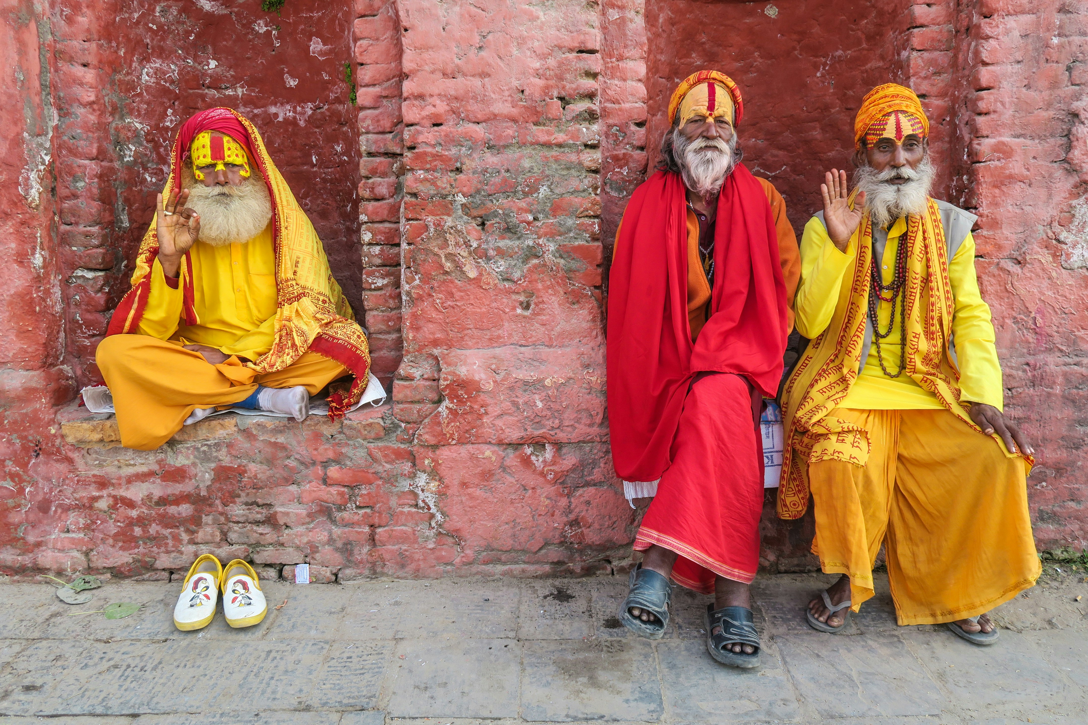 Happy traveler from Nepal