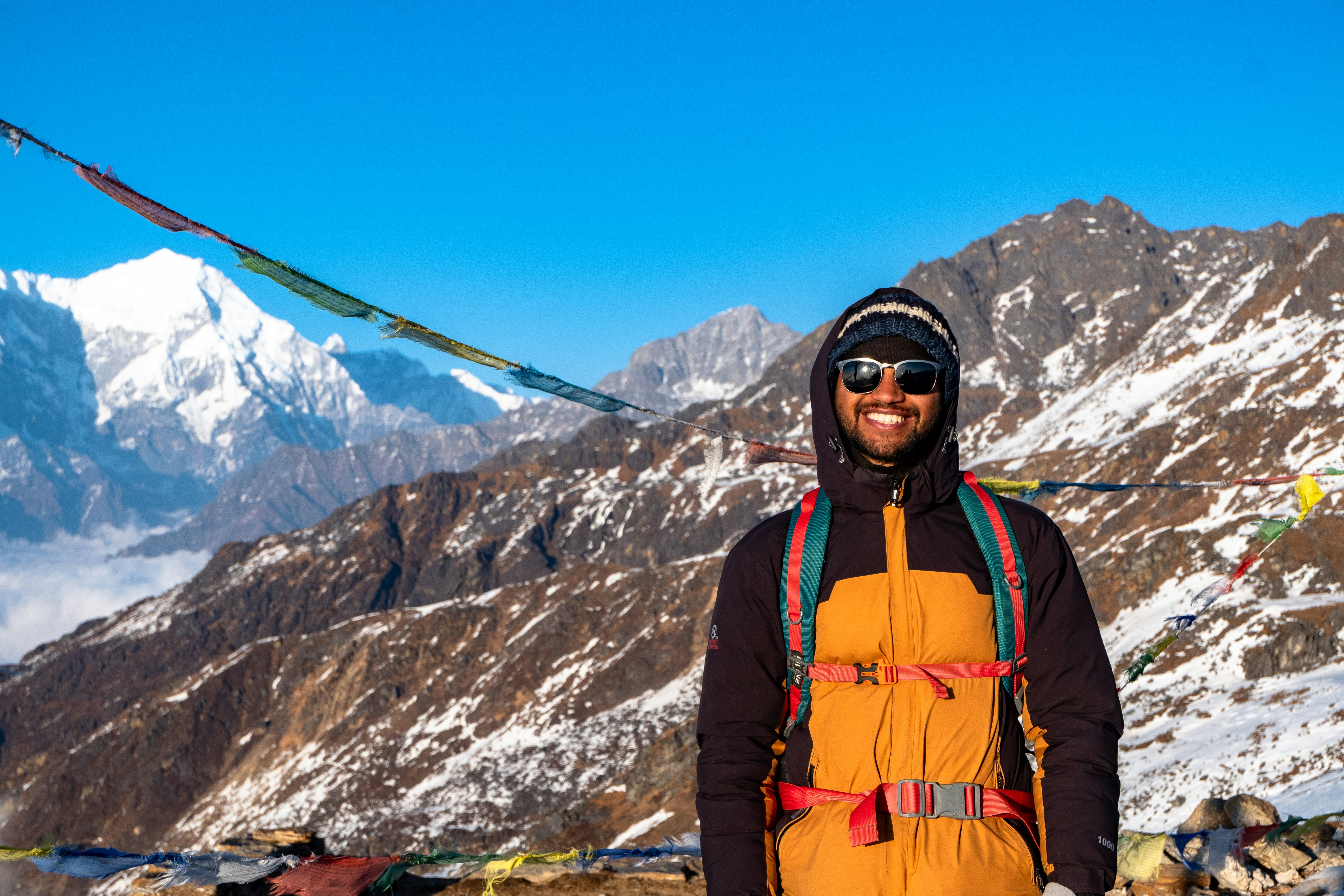 Happy traveler from Nepal