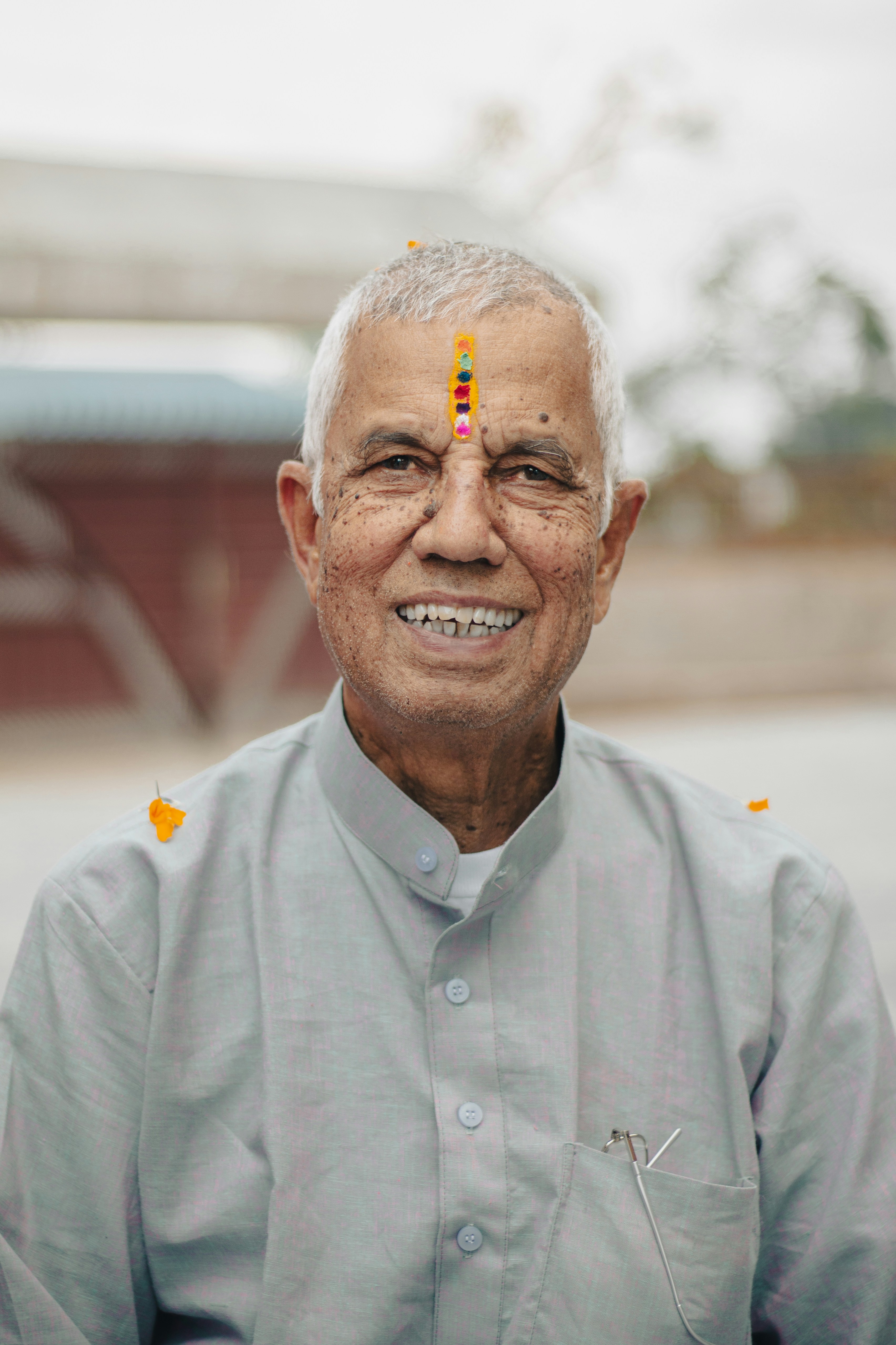Happy traveler from Nepal